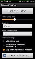Transparent Screen Pro v2.24 Apk download