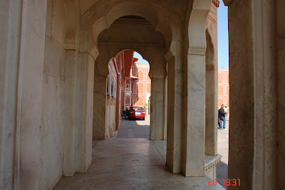 Photos of a View of old and new in the Jaipur City Palace