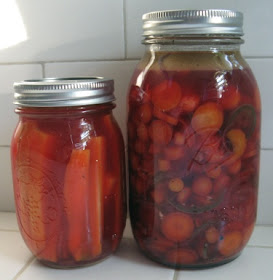 homemade carrot pickles