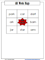 AR Words Bingo/Matching Game