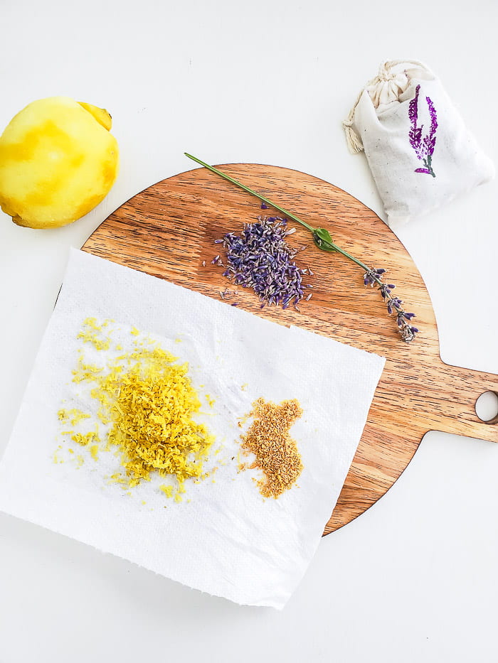 DIY Lavender Lemon Sugar Cubes