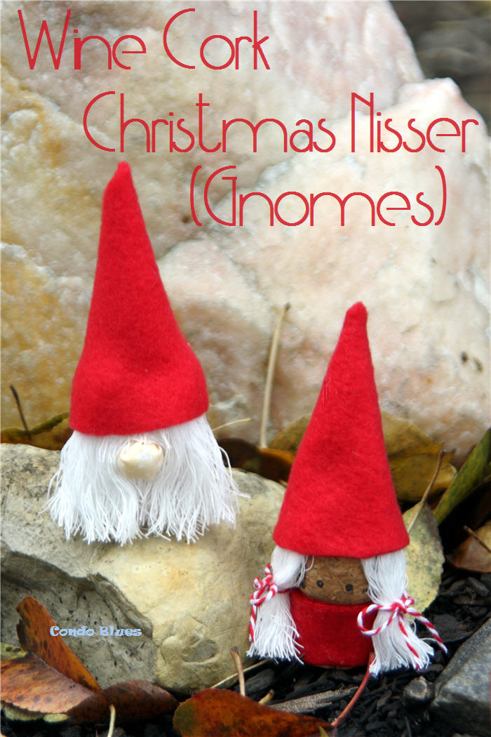 Download Condo Blues: How to Make Wine Cork Christmas Gnome Decorations