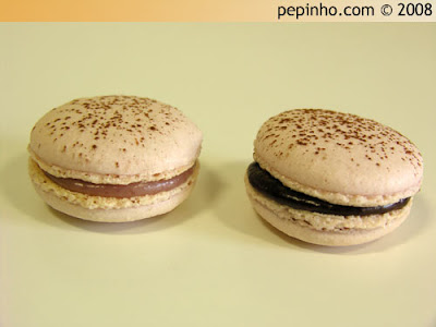 Macarons de frambuesa