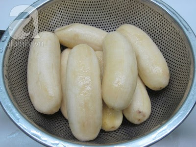 Chuối bọc nếp nướng