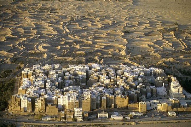 Rascacielos en el desierto