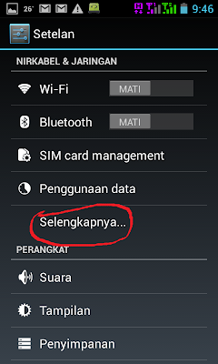  koneksi Android menjadi 3G Only