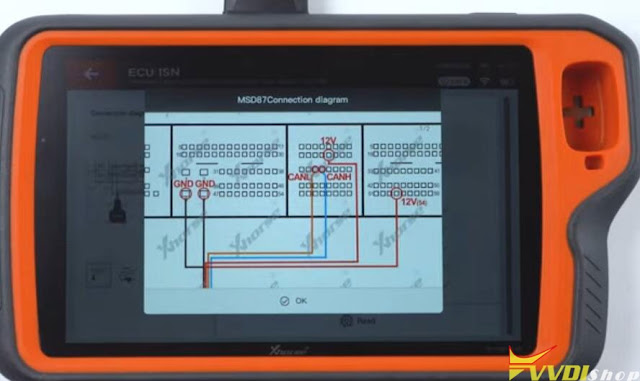 Xhorse VVDI Key Tool Plus Read BMW ISN 6