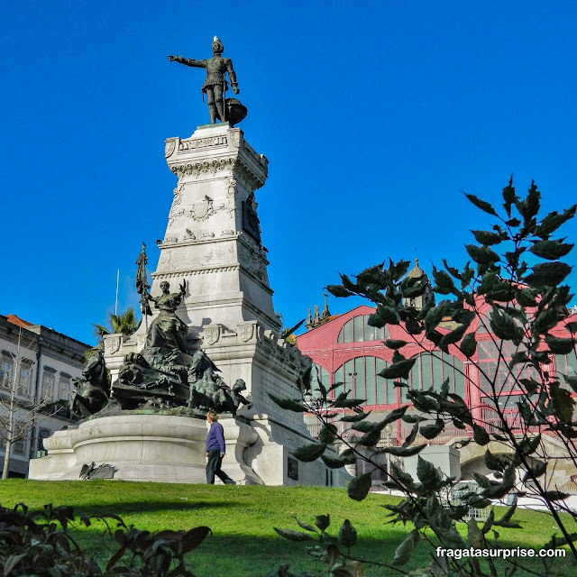Monumento ao Infante D. Henrique na Cidade do Porto