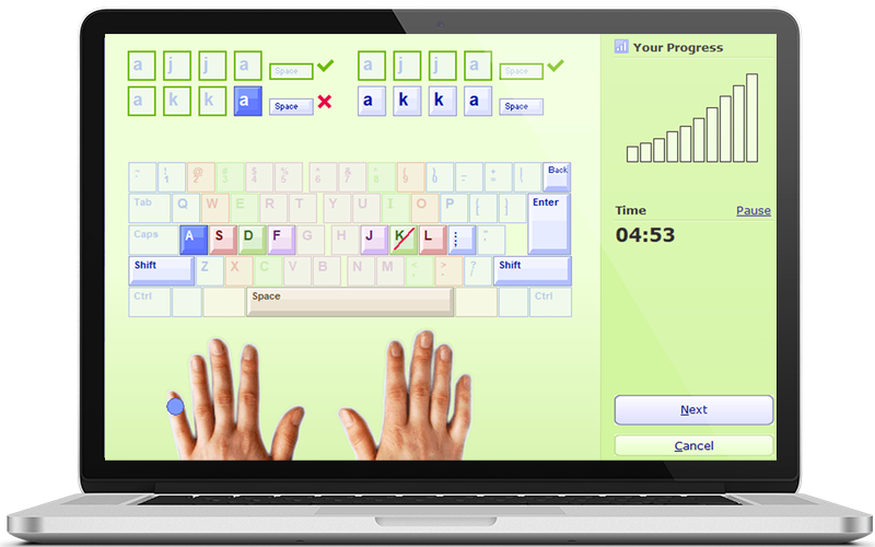 برنامج TypingMaster لتعليم الكتابة السريعة على الكيبورد