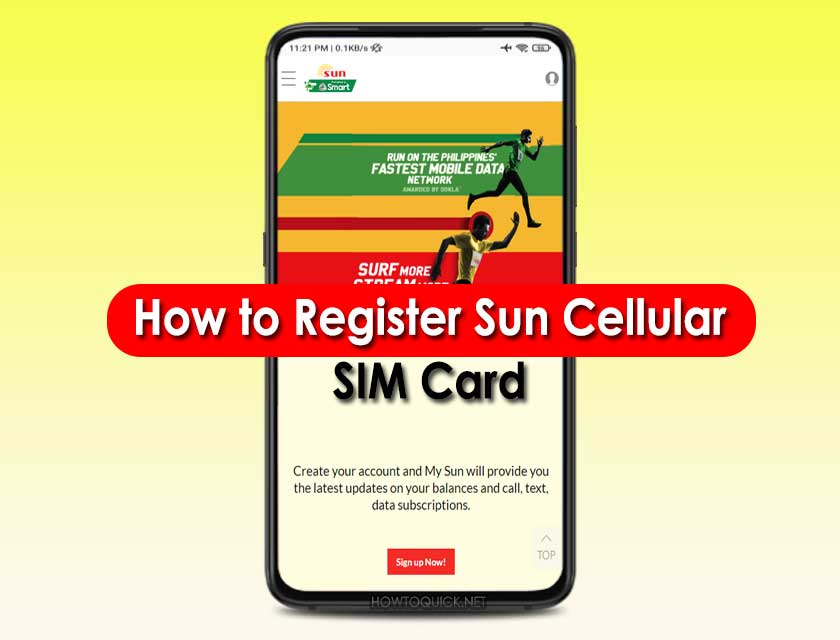 How to Register Sun Cellular SIM Card