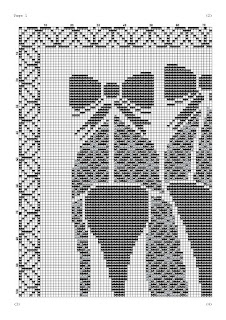 High heels cross stitch pattern - Tango Stitch