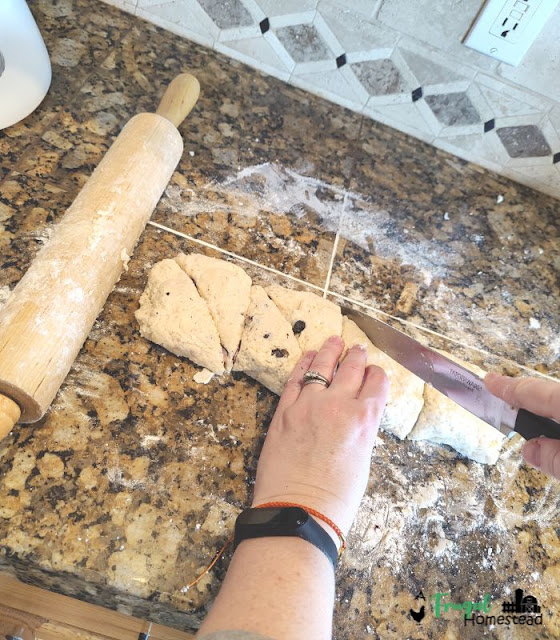 Lemon Blueberry Buttermilk Scones