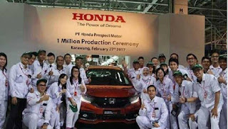 Lowongan Kerja PT. Honda Prospect Motor Bulan September 2022