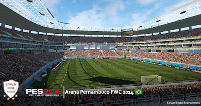 PES 2019 Stadium Arena Pernambuco FIFA World Cup 2014 by Arthur Torres