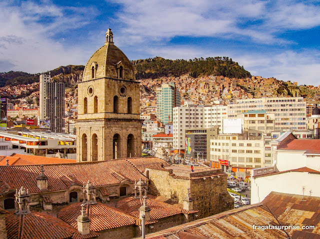 Campanário da Igreja de São Francisco, La Paz, Bolívia