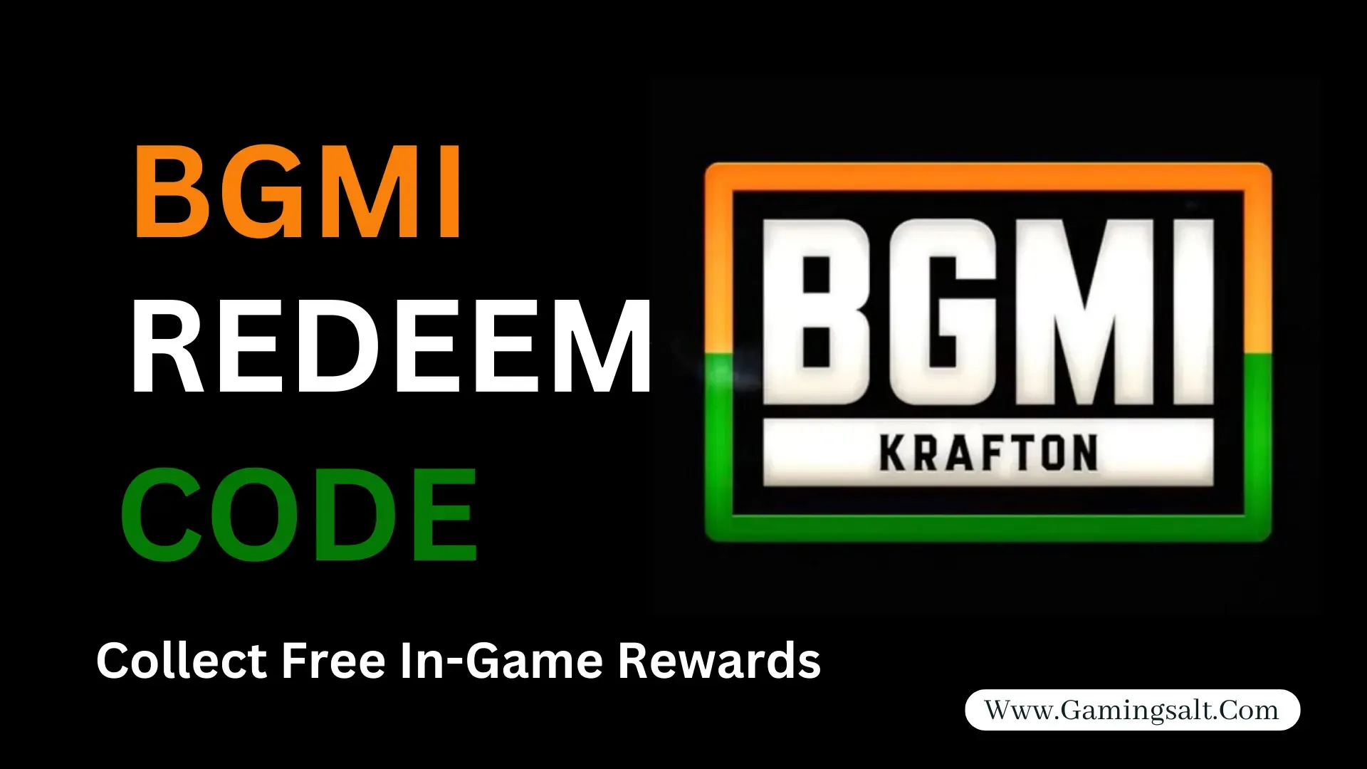 BGMI Redeem Code