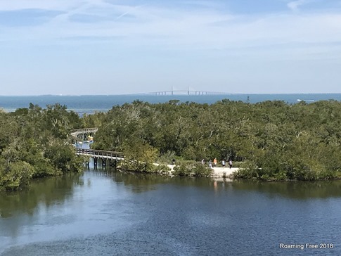 Nice view of the Sunshine Skyway Bridge