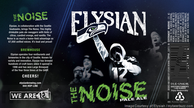 Elysian Brewing - The Noise Pale Ale Cans