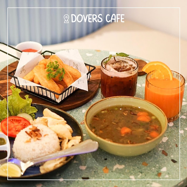 Menu di Dovers Cafe & Lounge Medan