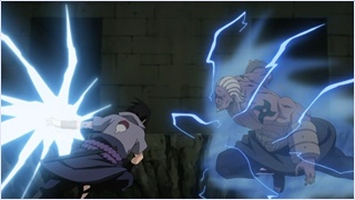 Sasuke vs Raikage.