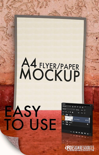 A4 Flyer/Paper Mock-Up