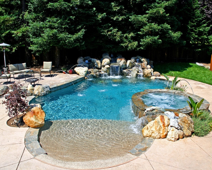 Wonderful Backyard Inground Swimming Pools