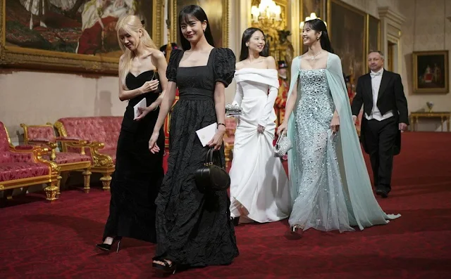 Queen Camilla, the Princess of Wales, the Duchess of Edinburgh, Princess Anne and the Duchess of Gloucester