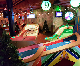 Puttshack indoor minigolf at Westfield London