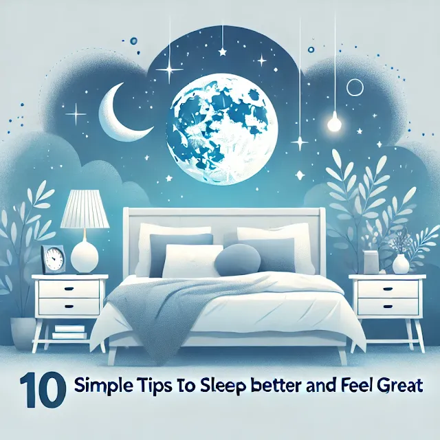 Struggling to Sleep? 10 Simple Tips to Sleep Better and Feel Great!