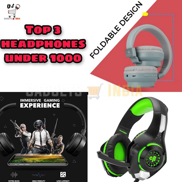 Top 3 Headphones Under 1000 - Best For Gaming 