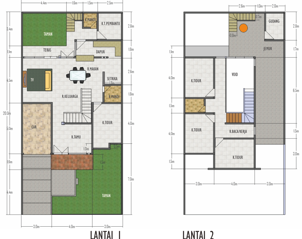 Desain Rumah Minimalis 10 X 20 Gambar Foto Desain Rumah