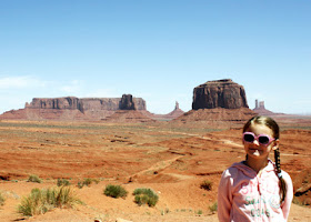Tessa at Monument Valley Navajo Tribal Park on the border of Arizona and Utah.