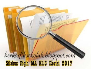Download Rujukan Silabus Fiqih Ma K13 Revisi 2020 Blog Paperplane