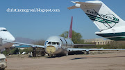 Carriers in the developing world that used to fly gasguzzling, . (airplane graveyard marana )