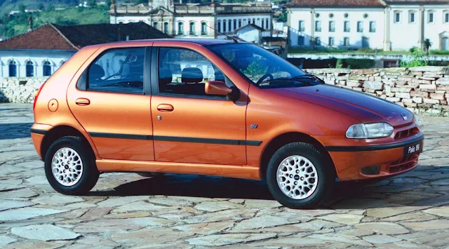 Fiat Palio chegou em 1996