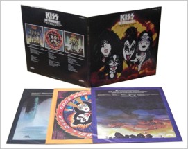 ジャケット + レコード袋3枚（裏）：The Originals II / KISS