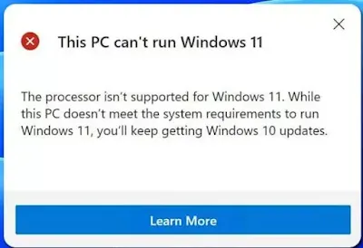 مشكلة 11 - pc cant run windows 11 -TPM 2.0 -fixed 2