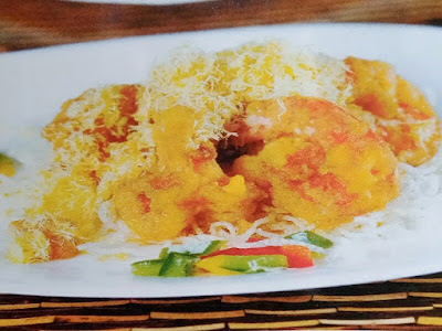 Gambar Resep Udang Goreng Dengan Saus Kuning Telur