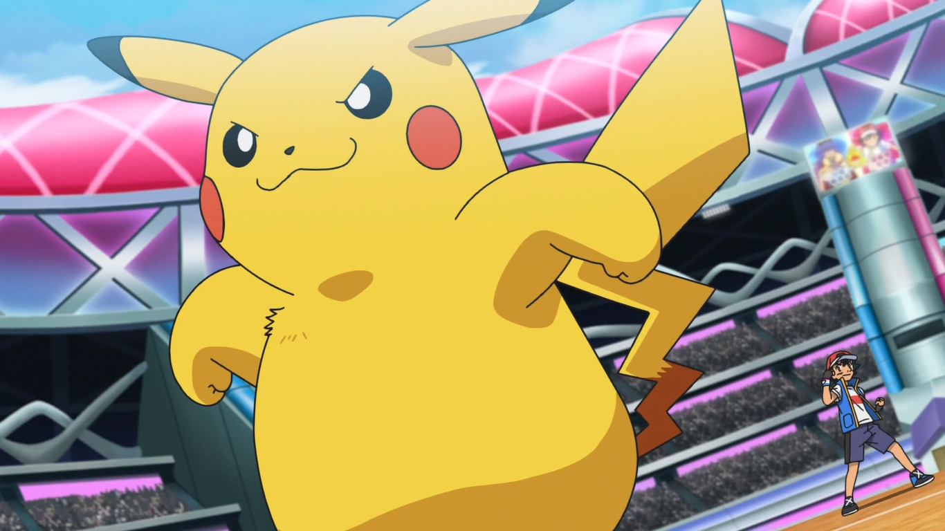 Pokémon - Pikachu derrota Pokémon lendário em nova batalha do anime!