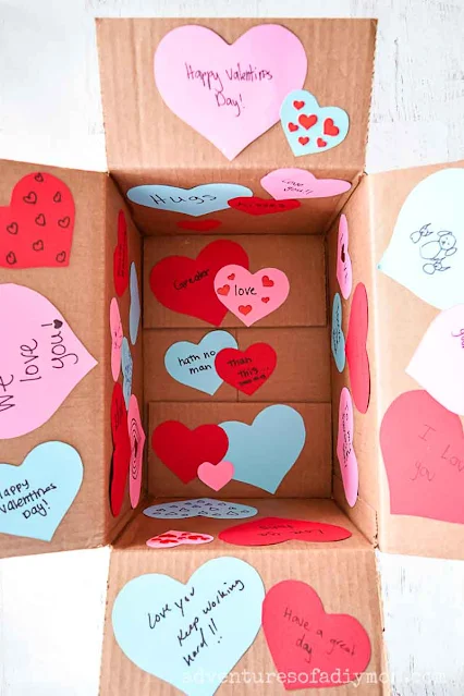 heart attacking the inside of a box