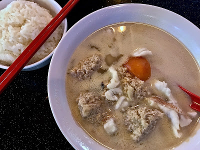 Jia Li Seafood Soup, red grouper