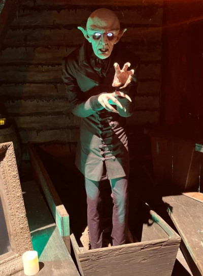 Author photo - Monsterpalooza Museum exhibit, Nosferatu (1922)