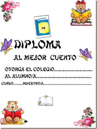 Diplomas escolares gratis para imprimir