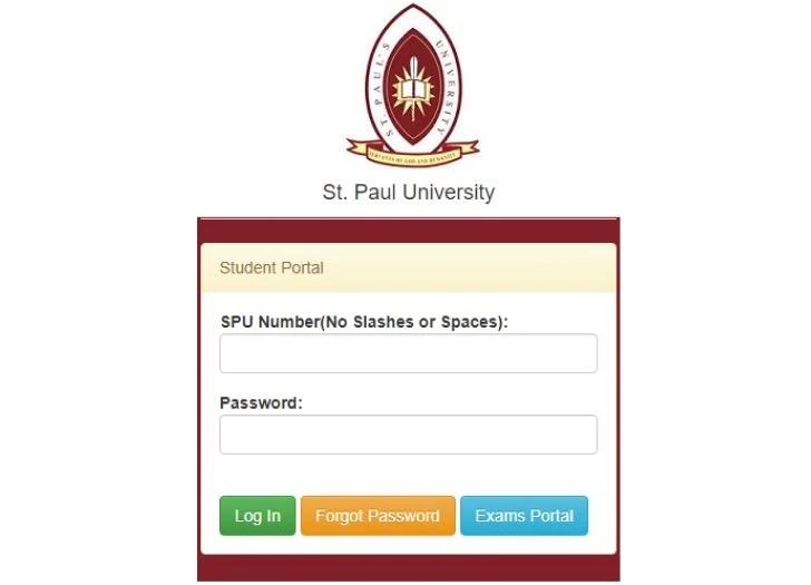 St. Paul's University (SPU) Student Portal