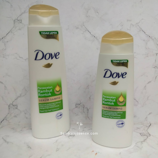 Review Dove Serum Sampo Perawatan Rambut Rontok