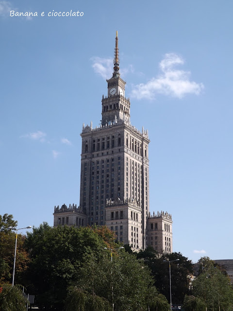 Varsavia, palazzo della cultura e della scienza, polonia, travel blogger