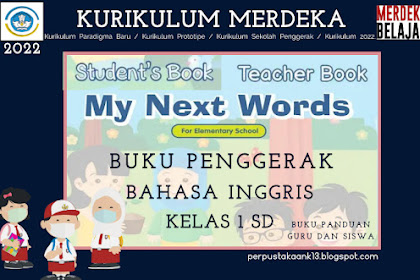 Buku Penggerak Bahasa Inggris Kelas 1 SD Kurikulum 2022 Merdeka Belajar 