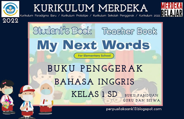 Buku Penggerak Bahasa Inggris Kelas 1 SD Merdeka Belajar Kurikulum 2022