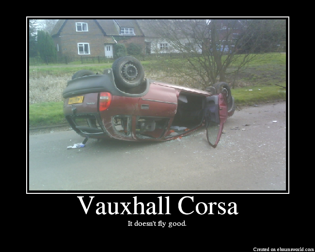 Vauxhall Corsa. the Corsa so everybody,