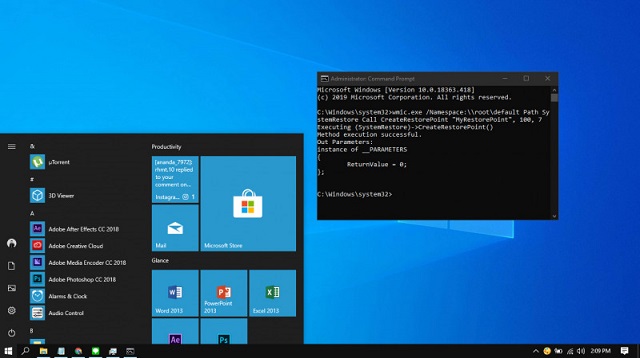 Cara Restore Windows 10